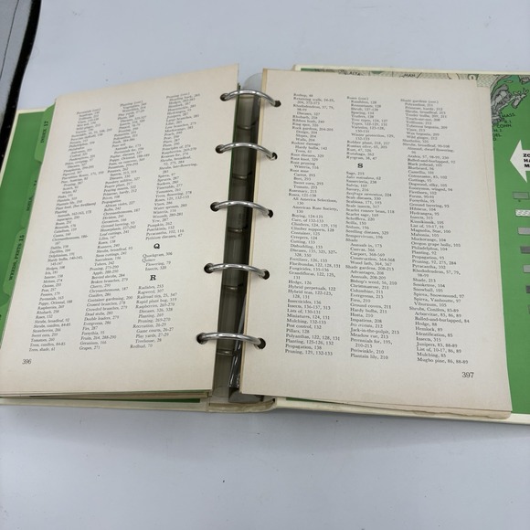 Better Homes & Gardens New Garden Book 5 Ring Hard Binder 3 Edition 1968 Vintage - Picture 15 of 15